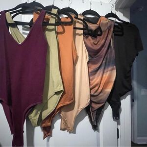 Stylish Women's Bodysuit Collection - Multicolor